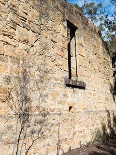 Ruins of Fretus Hotel, Calabash Point, Australia