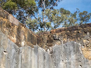 Ruins of Fretus Hotel, Calabash Point, Australia