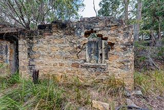 Ruins of Fretus Hotel, Calabash Point, Australia