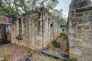 Ruins of Fretus Hotel, Calabash Point, Australia