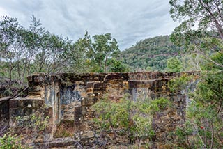 Ruins of Fretus Hotel, Calabash Point, Australia