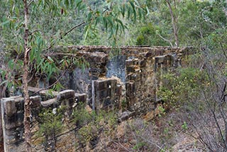 Ruins of Fretus Hotel, Calabash Point, Australia