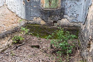 Ruins of Fretus Hotel, Calabash Point, Australia