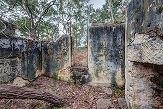 Ruins of Fretus Hotel, Calabash Point, Australia