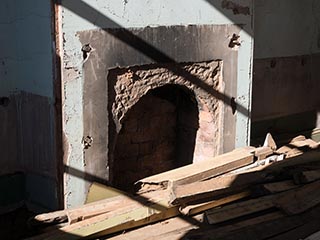 Fireplace in Girilambone Railway Station