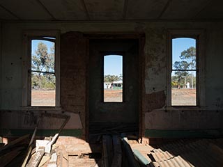 Interior of Girilambone Railway Station