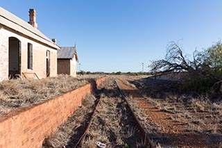 Abandoned Girilambone Railway Station, New South Wales