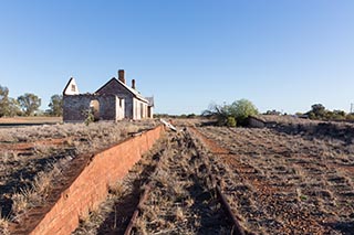 Abandoned Girilambone Railway Station, New South Wales