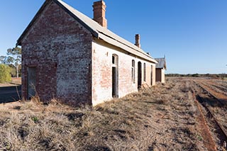 Abandoned Girilambone Railway Station, New South Wales