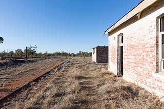 Abandoned Girilambone Railway Station, New South Wales
