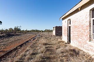 Abandoned Girilambone Railway Station, New South Wales