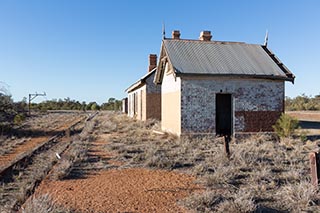 Abandoned Girilambone Railway Station, New South Wales