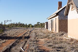 Abandoned Girilambone Railway Station, New South Wales