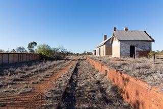 Abandoned Girilambone Railway Station, New South Wales