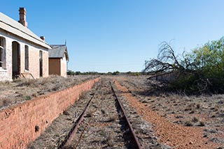 Abandoned Girilambone Railway Station, New South Wales