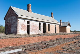 Abandoned Girilambone Railway Station, New South Wales