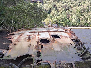 wreck of hmas Parramatta