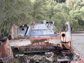 wreck of hmas Parramatta