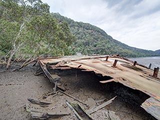 wreck of hmas Parramatta