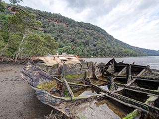 wreck of hmas Parramatta