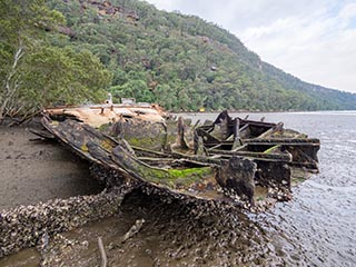 wreck of hmas Parramatta