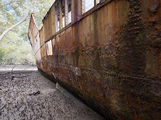 wreck of hmas Parramatta