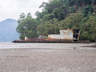 wreck of hmas Parramatta