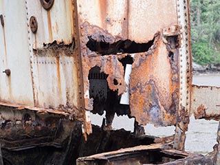 wreck of hmas Parramatta