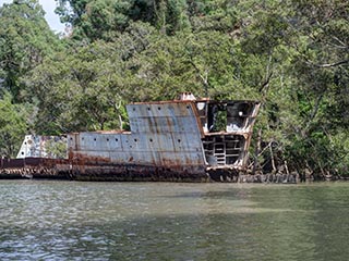 wreck of hmas Parramatta