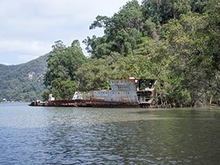 wreck of hmas Parramatta