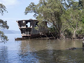 wreck of hmas Parramatta