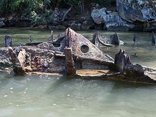 wreck of hmas Parramatta