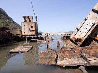 wreck of hmas Parramatta