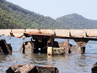 wreck of hmas Parramatta