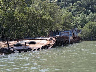 wreck of hmas Parramatta