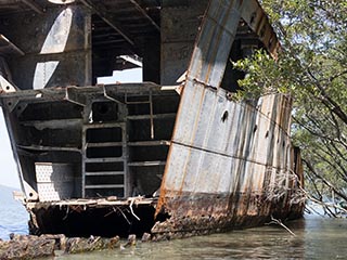 wreck of hmas Parramatta