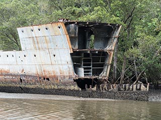 wreck of hmas Parramatta