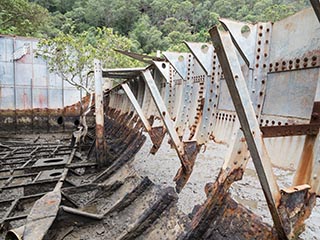 wreck of hmas Parramatta