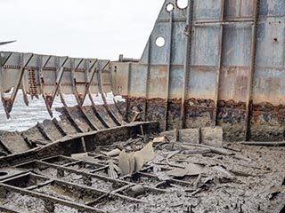 wreck of hmas Parramatta