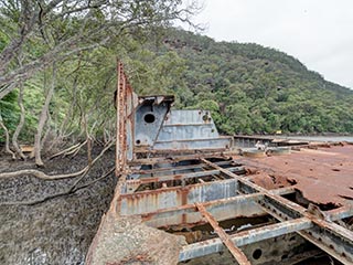 wreck of hmas Parramatta