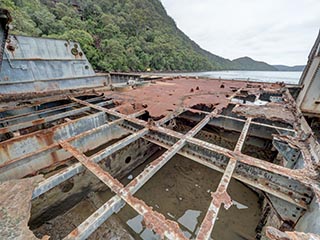 wreck of hmas Parramatta