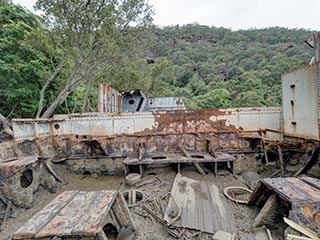 wreck of hmas Parramatta