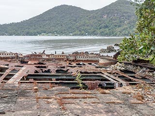 wreck of hmas Parramatta