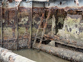 wreck of hmas Parramatta