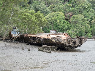 wreck of hmas Parramatta