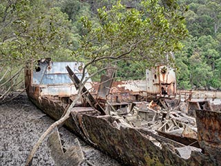 wreck of hmas Parramatta