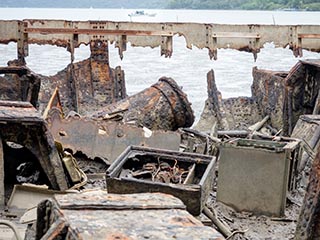 wreck of hmas Parramatta