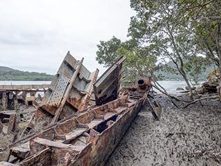 wreck of hmas Parramatta