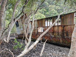 wreck of hmas Parramatta