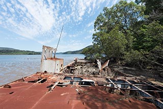 wreck of hmas Parramatta